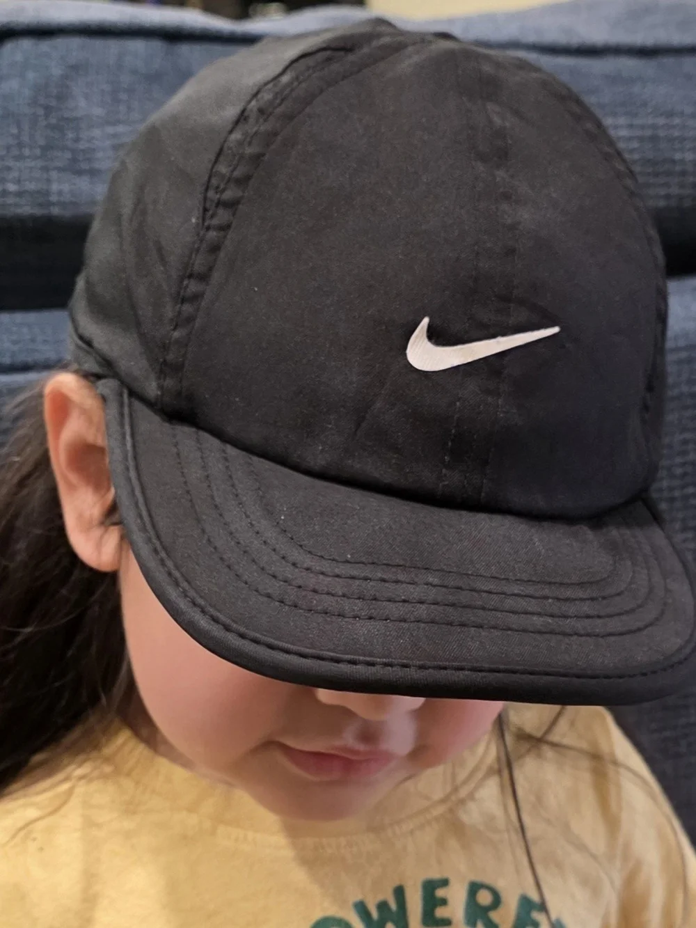 Nike Infant Black Swoosh Cap